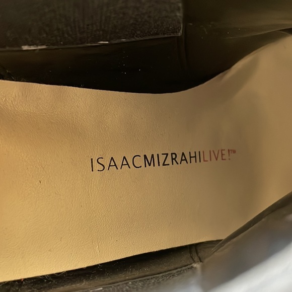 Isaac Mirzahi Live Viviana brown leather ankle boots with heels - Picture 11 of 11